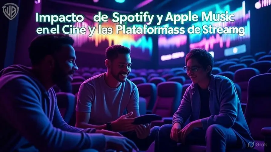 Impacto de Spotify y Apple Music en el Cine y las Plataformas de Streaming: Una Transformación Sin Precedentes